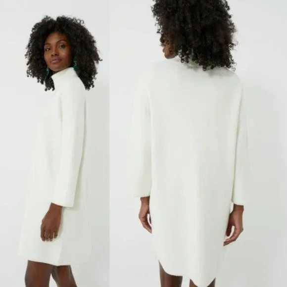 Pomander Place NEW Winter White Vivianne Turtleneck Sweater Mini Dress Size XL - Picture 3 of 11